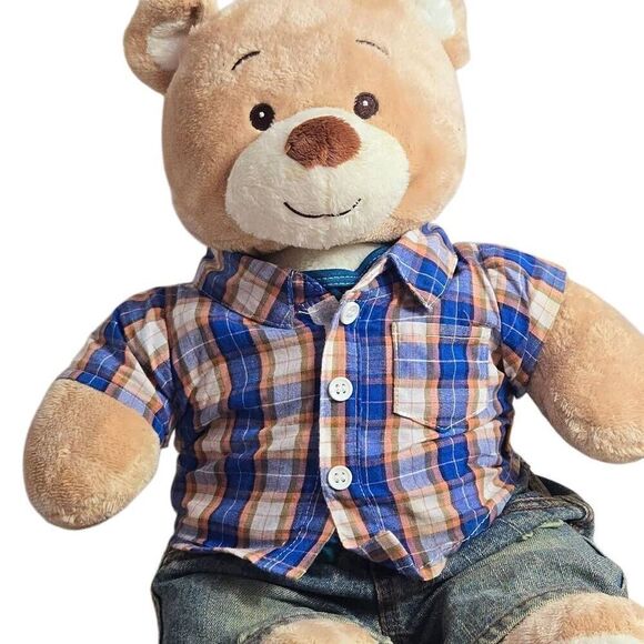 Build-A-Bear Brown Bear with Dinosaur outfit 16" - Picture 4 of 8